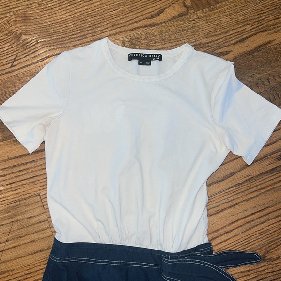 Veronica beard Bari Combo Dress - Picture 7 of 9